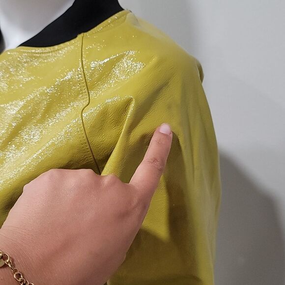 Koral  Gilded Vinyl Jacket - Picture 6 of 12